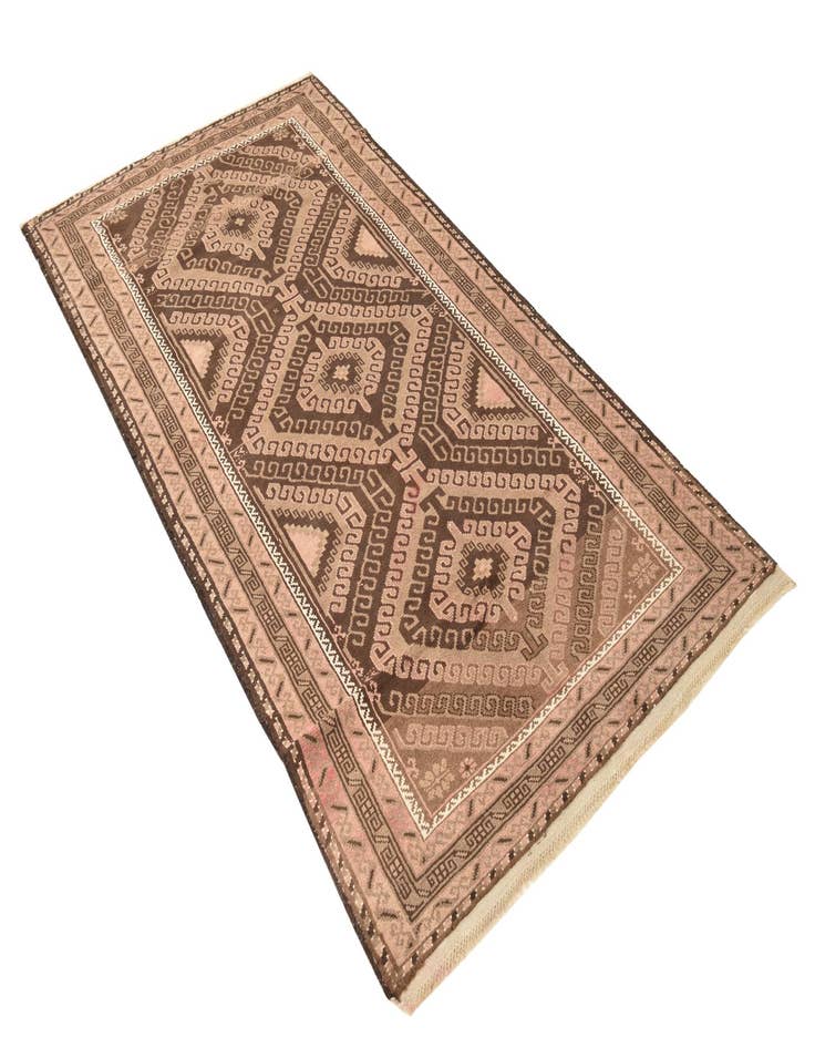 Detail image of  3' 5 x 6' 9  Hand Knotted Balouch Persian Wool Rug