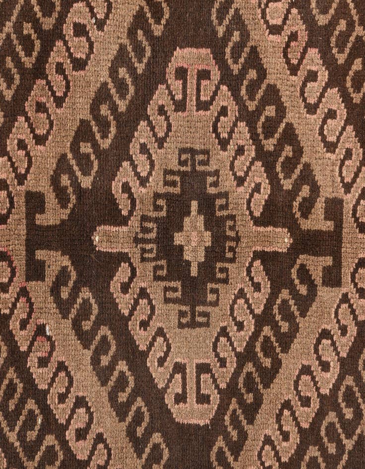 Detail image of  3' 5 x 6' 9  Hand Knotted Balouch Persian Wool Rug