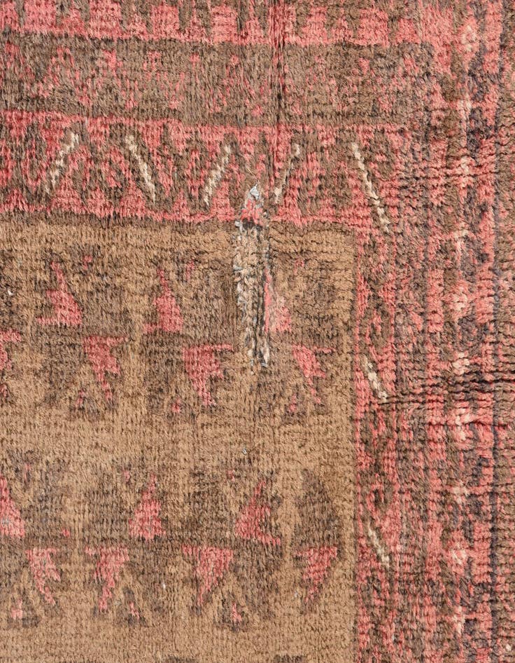 Detail image of  3' 1 x 4' 7  Hand Knotted Balouch Persian Wool Rug