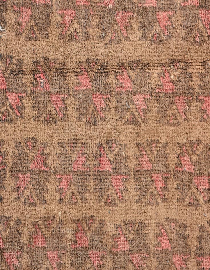 Detail image of  3' 1 x 4' 7  Hand Knotted Balouch Persian Wool Rug