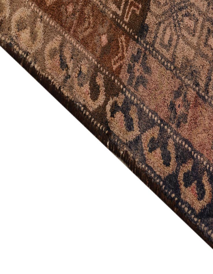 Detail image of  3' 9 x 6' 9  Hand Knotted Balouch Persian Wool Rug