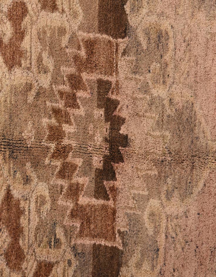 Detail image of  3' 9 x 6' 9  Hand Knotted Balouch Persian Wool Rug