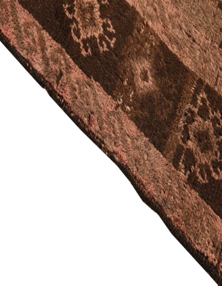 Detail image of  3' 6 x 6'  Hand Knotted Balouch Persian Wool Rug