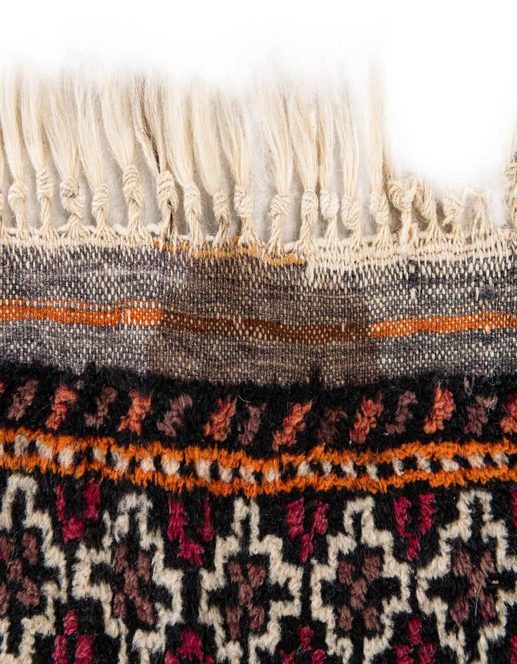 Detail image of  2' 8 x 3' 10  Hand Knotted Balouch Persian Wool Rug