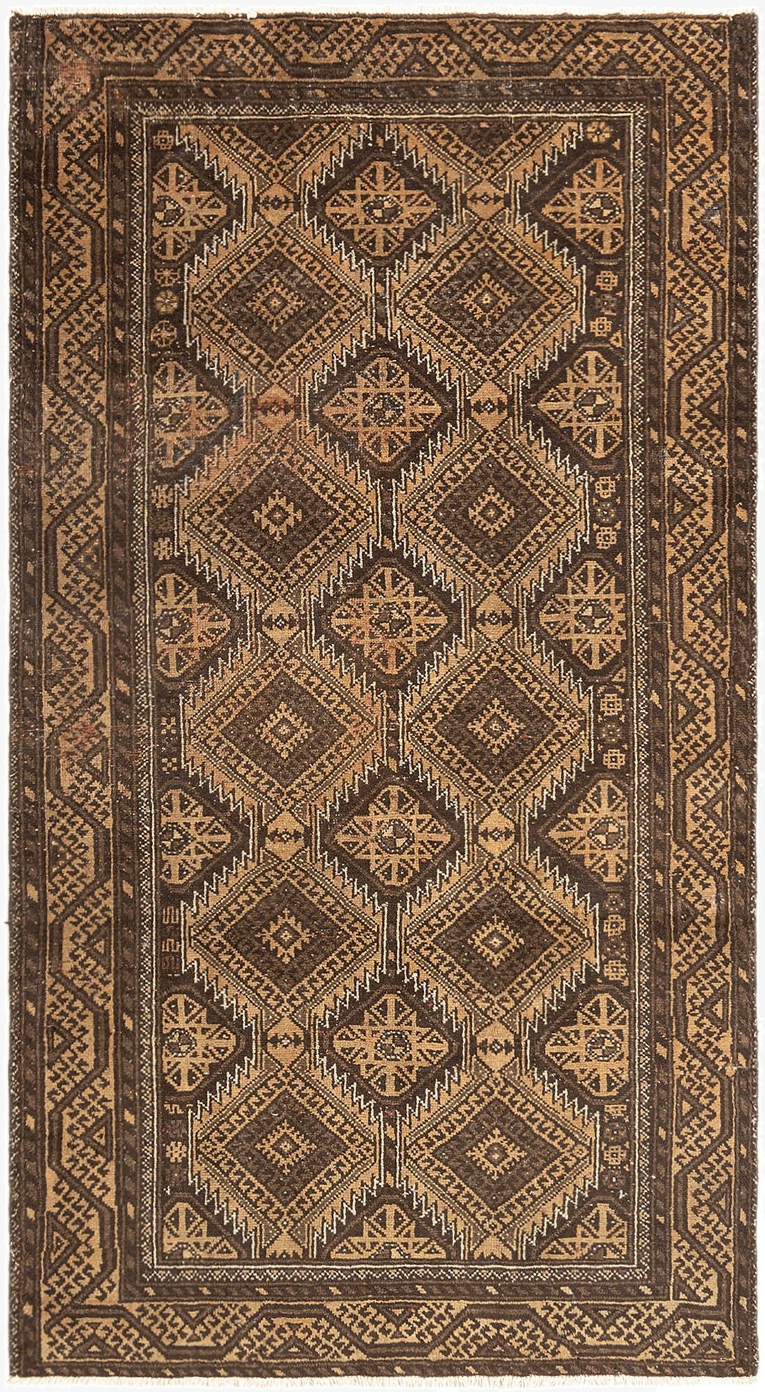  4' 1 x 7' 7 Balouch Rug