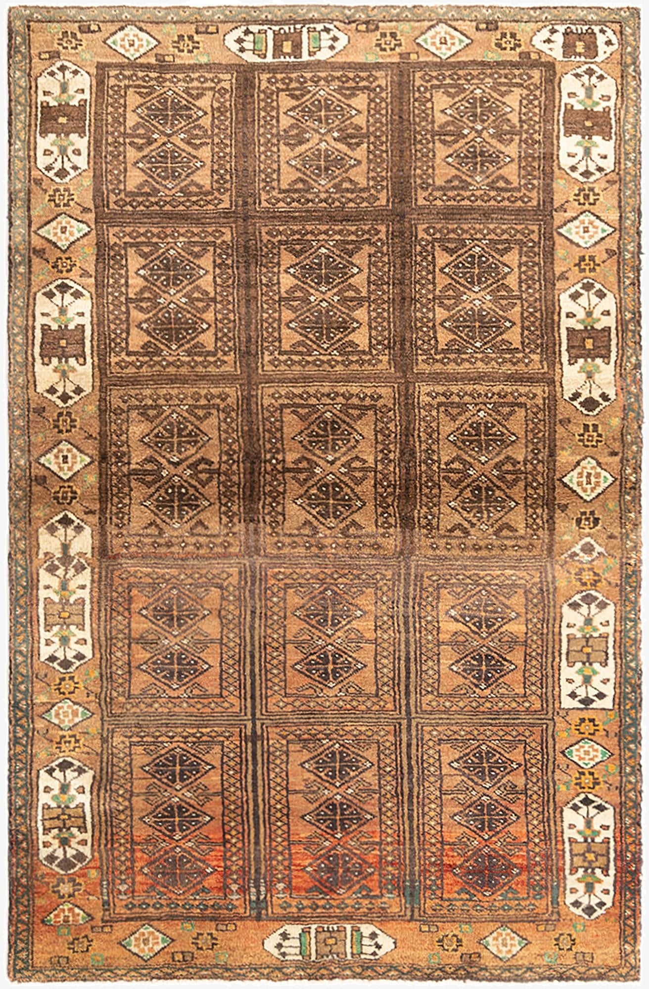  3' 1 x 4' 9 Balouch Rug