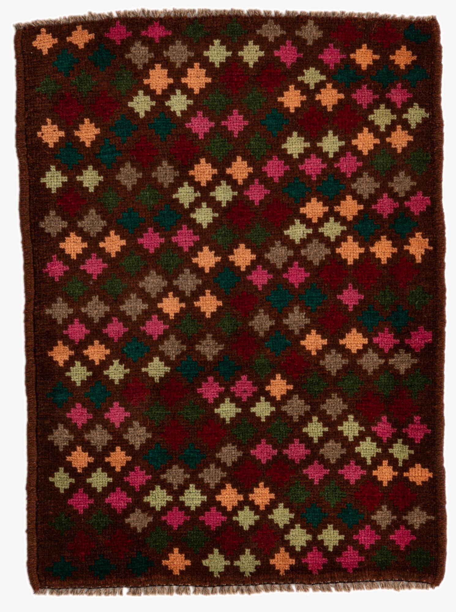  2' 2 x 3'  Hand Knotted Balouch Wool Rug