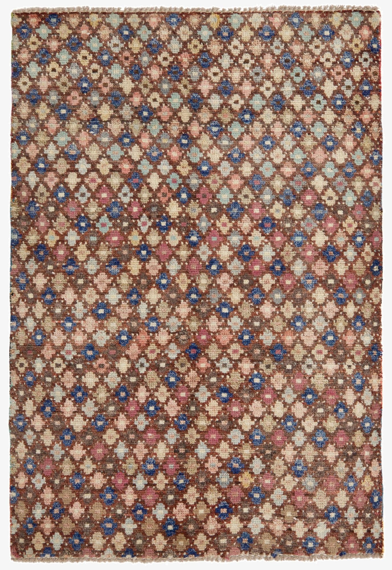  3' 10 x 5' 8  Hand Knotted Balouch Wool Rug