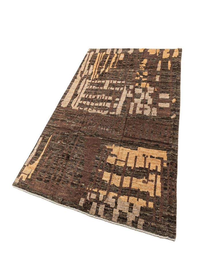 Detail image of  7' 9 x 9' 11  Hand Knotted Beni Marok Rug