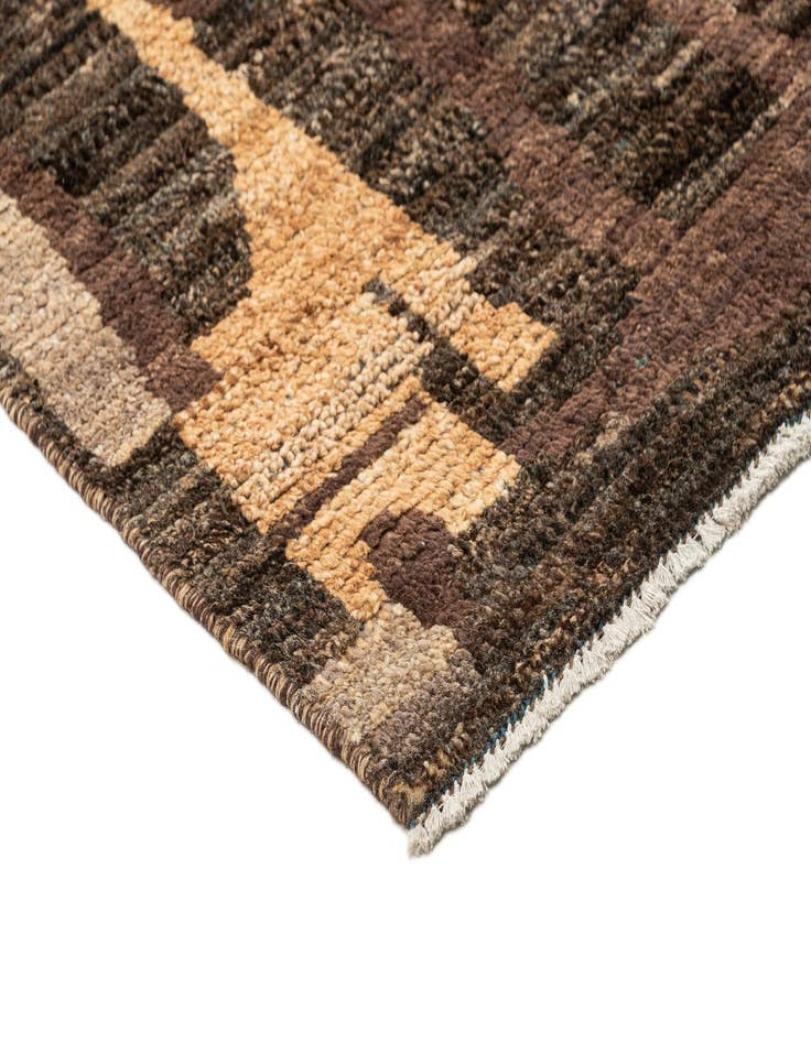 Detail image of  7' 9 x 9' 11  Hand Knotted Beni Marok Rug