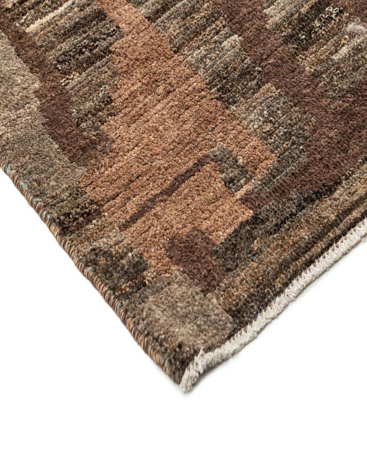 Detail image of  9' x 11' 11  Hand Knotted Beni Marok Rug