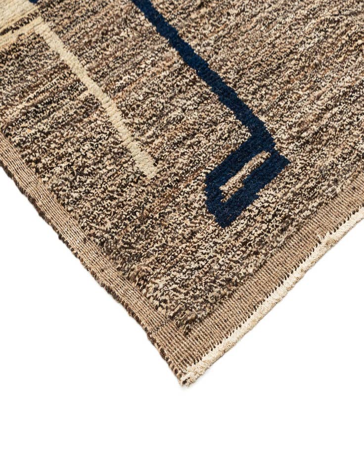 Detail image of  8' 3 x 10' 1  Hand Knotted Beni Marok Rug