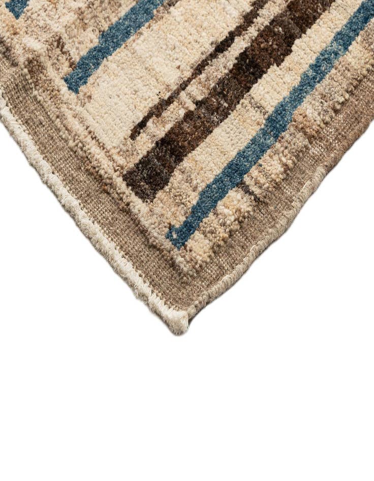 Detail image of  9' 1 x 12' 2  Hand Knotted Beni Marok Rug