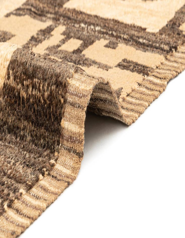 Detail image of  8' 10 x 12' 8  Hand Knotted Beni Marok Rug