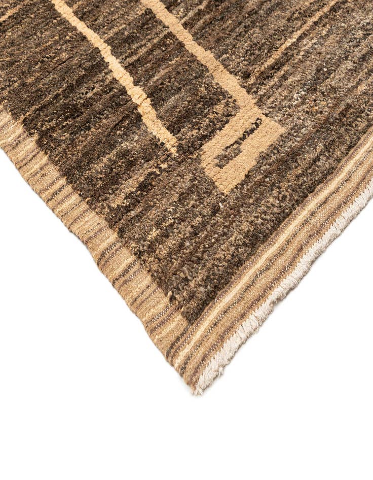 Detail image of  8' 10 x 12' 8  Hand Knotted Beni Marok Rug