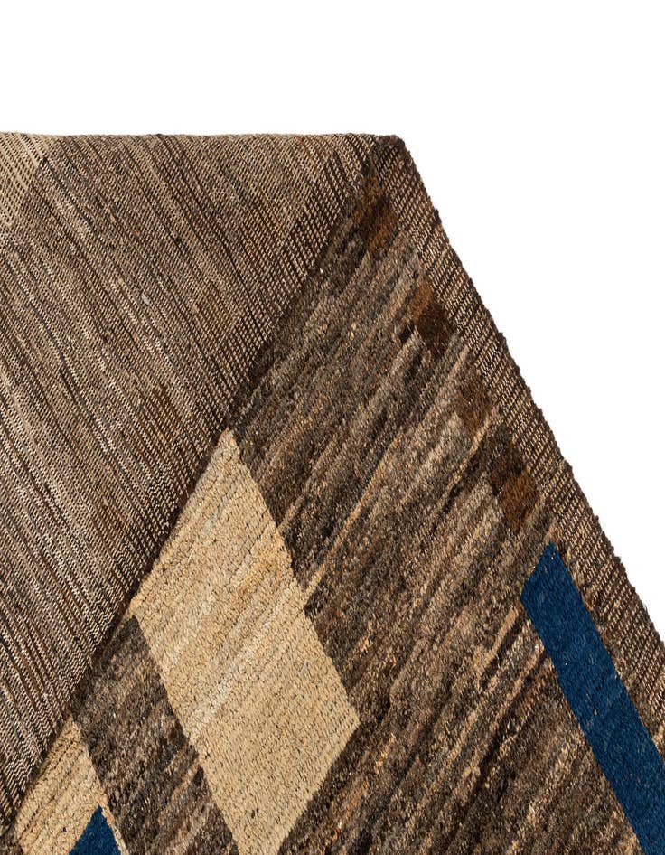 Detail image of  9' 3 x 12' 8  Hand Knotted Beni Marok Rug