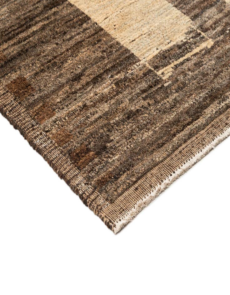 Detail image of  9' 3 x 12' 8  Hand Knotted Beni Marok Rug