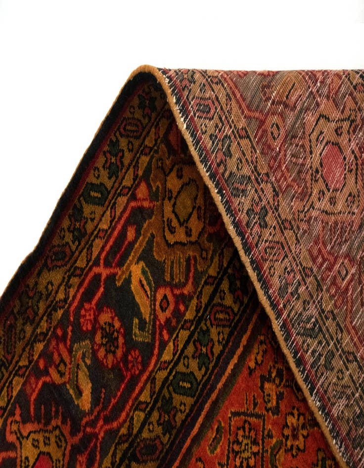 Detail image of  6' 8 x 9' 8  Hand Knotted Bidjar Persian Wool Rug