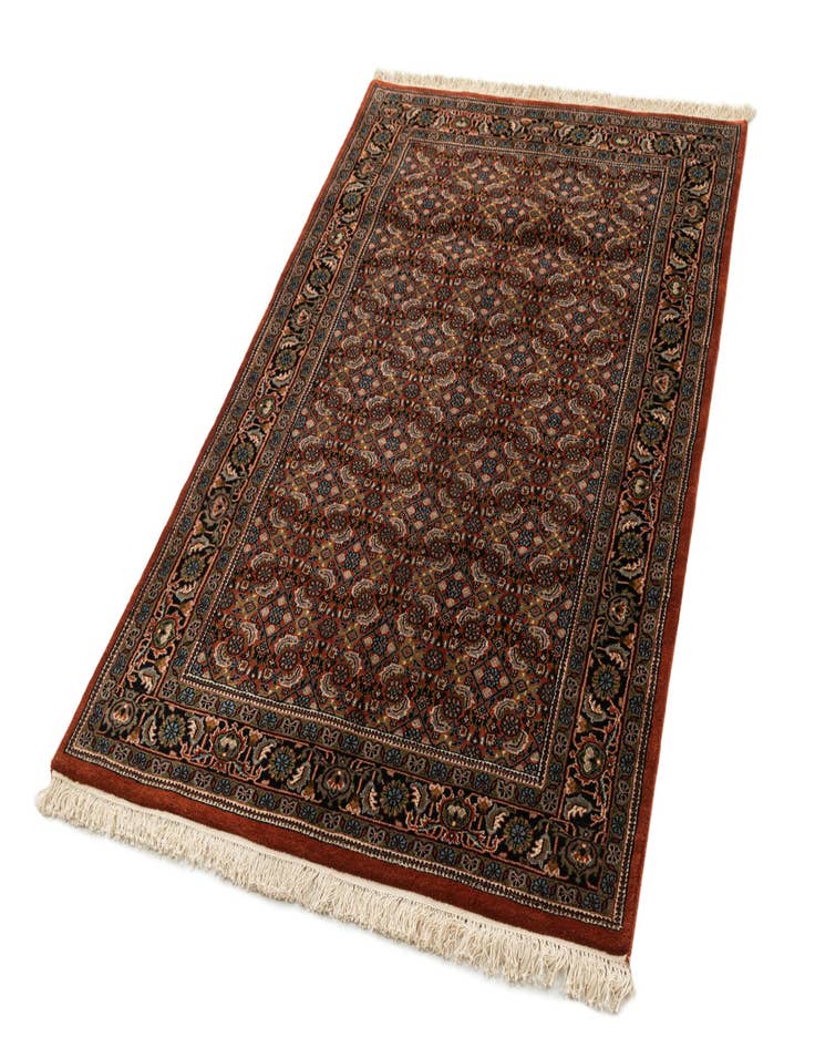 Detail image of  4' x 6' 6  Hand Knotted Bidjar Oriental Wool Rug