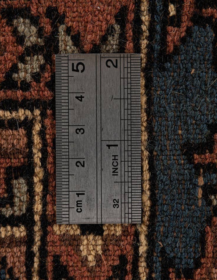 Detail image of  4' 2 x 6' 1  Hand Knotted Bokhara Oriental Wool Rug