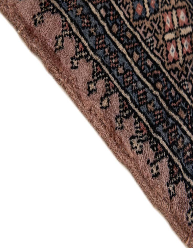 Detail image of  4' 2 x 6' 6  Hand Knotted Bokhara Oriental Wool Rug