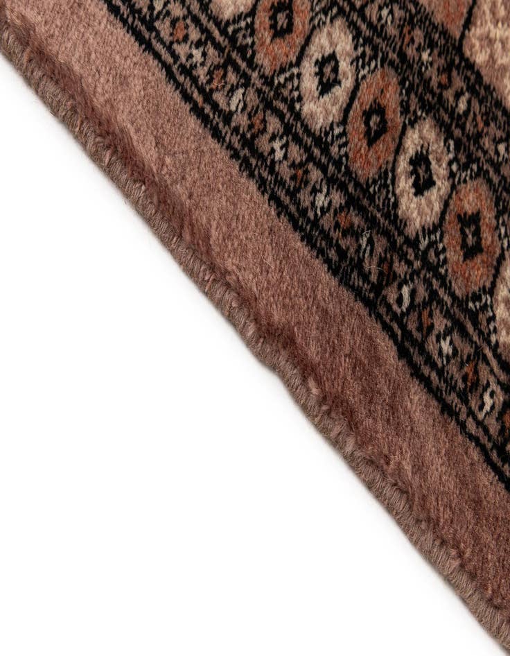 Detail image of  5' 4 x 7' 8  Hand Knotted Bokhara Oriental Wool Rug