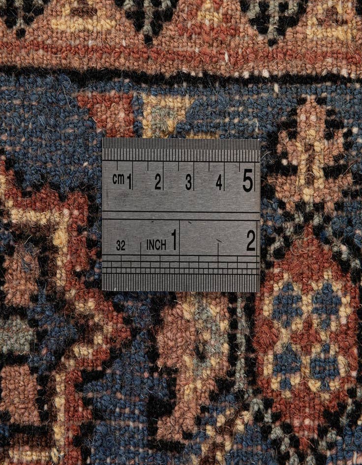 Detail image of  3' 2 x 5' 1  Hand Knotted Bokhara Oriental Wool Rug