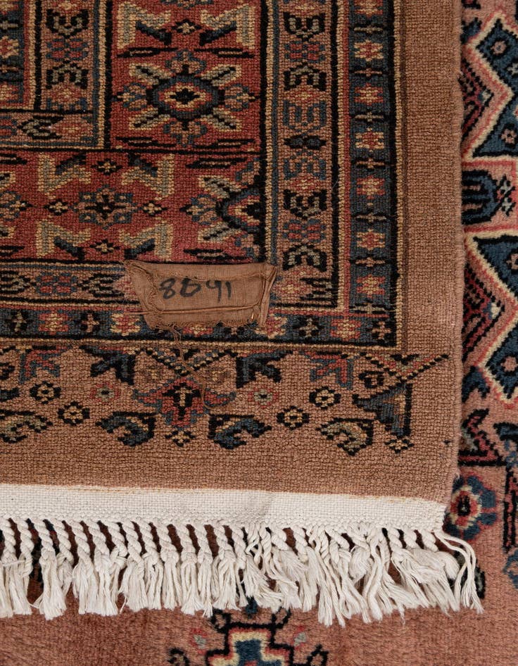 Detail image of  4' 3 x 6' 4  Hand Knotted Bokhara Oriental Wool Rug