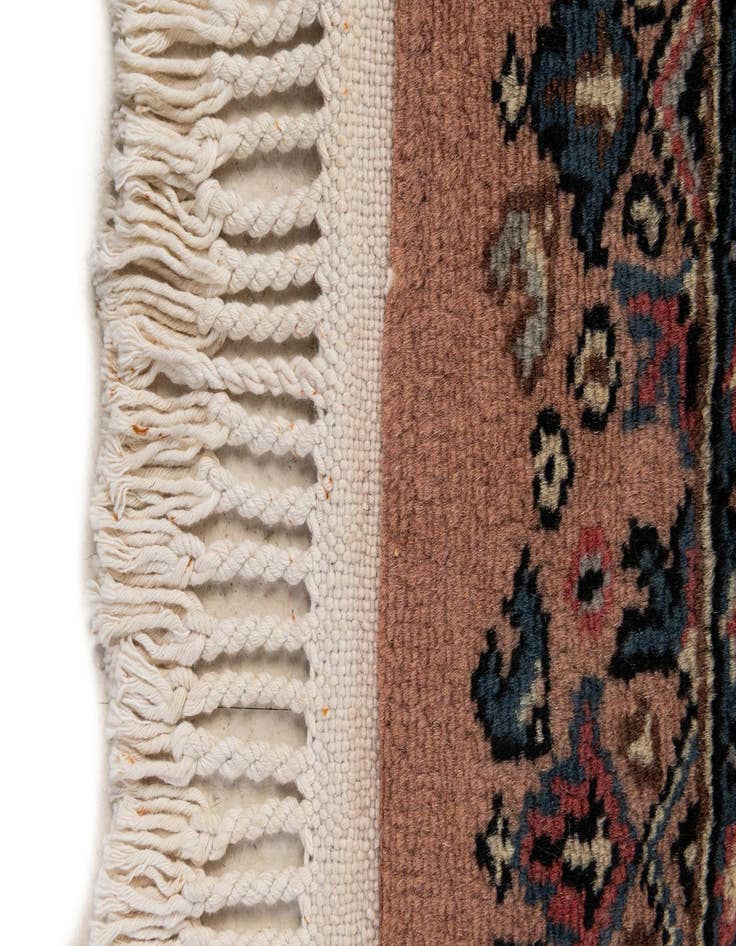 Detail image of  4' 3 x 6' 4  Hand Knotted Bokhara Oriental Wool Rug