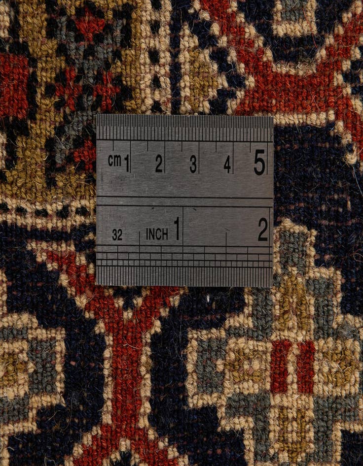 Detail image of  2' 8 x 4' 3  Hand Knotted Bokhara Oriental Wool Rug