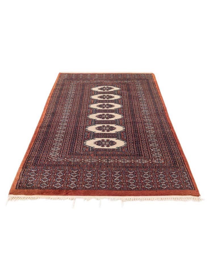 Detail image of  3' x 4' 10  Hand Knotted Bokhara Oriental Wool Rug