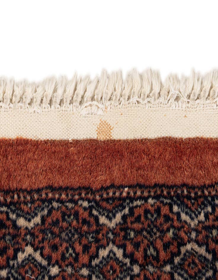 Detail image of  3' x 4' 10  Hand Knotted Bokhara Oriental Wool Rug
