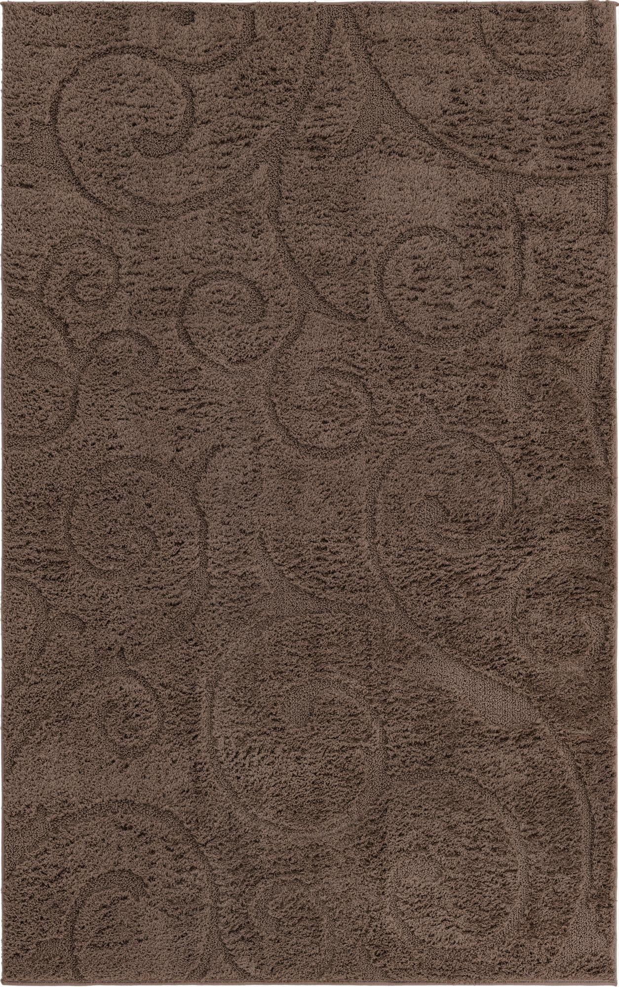  5' x 8' Botanical Shag Rug