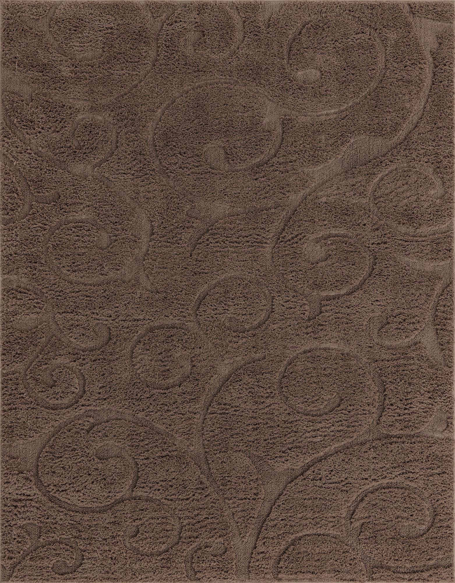  8' x 10' Botanical Shag Rug