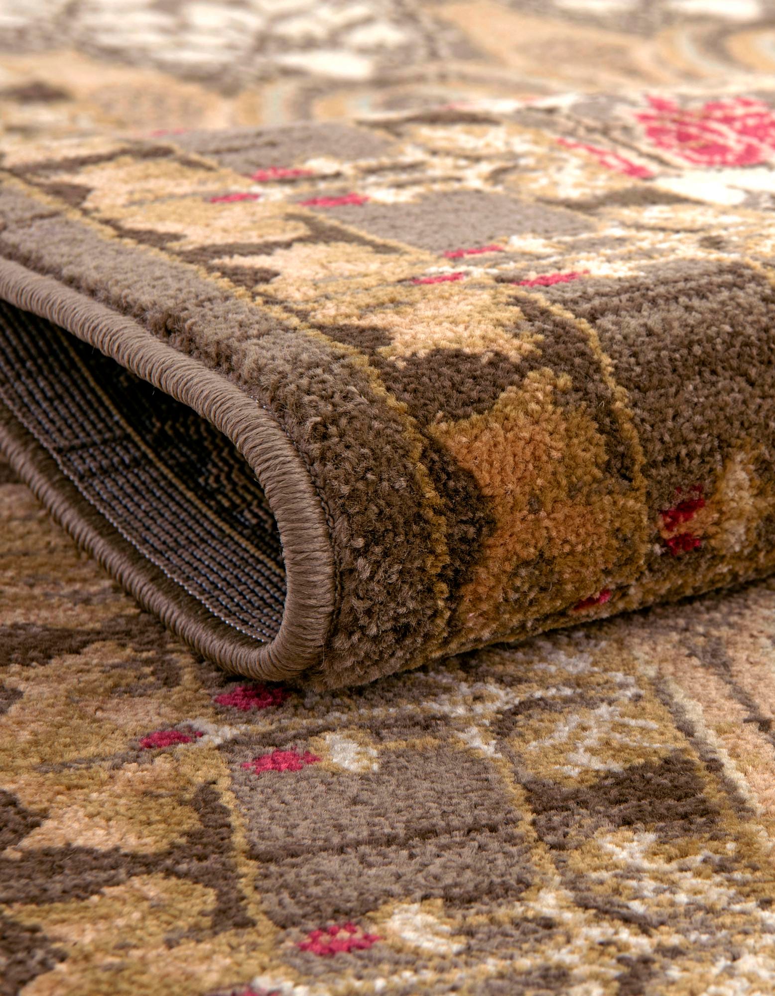 Brown 4' 1 x 6' 1 Chelsea Rug | Rugs.com