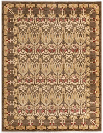 Brown 8' x 10' Chelsea Rug | Rugs.com
