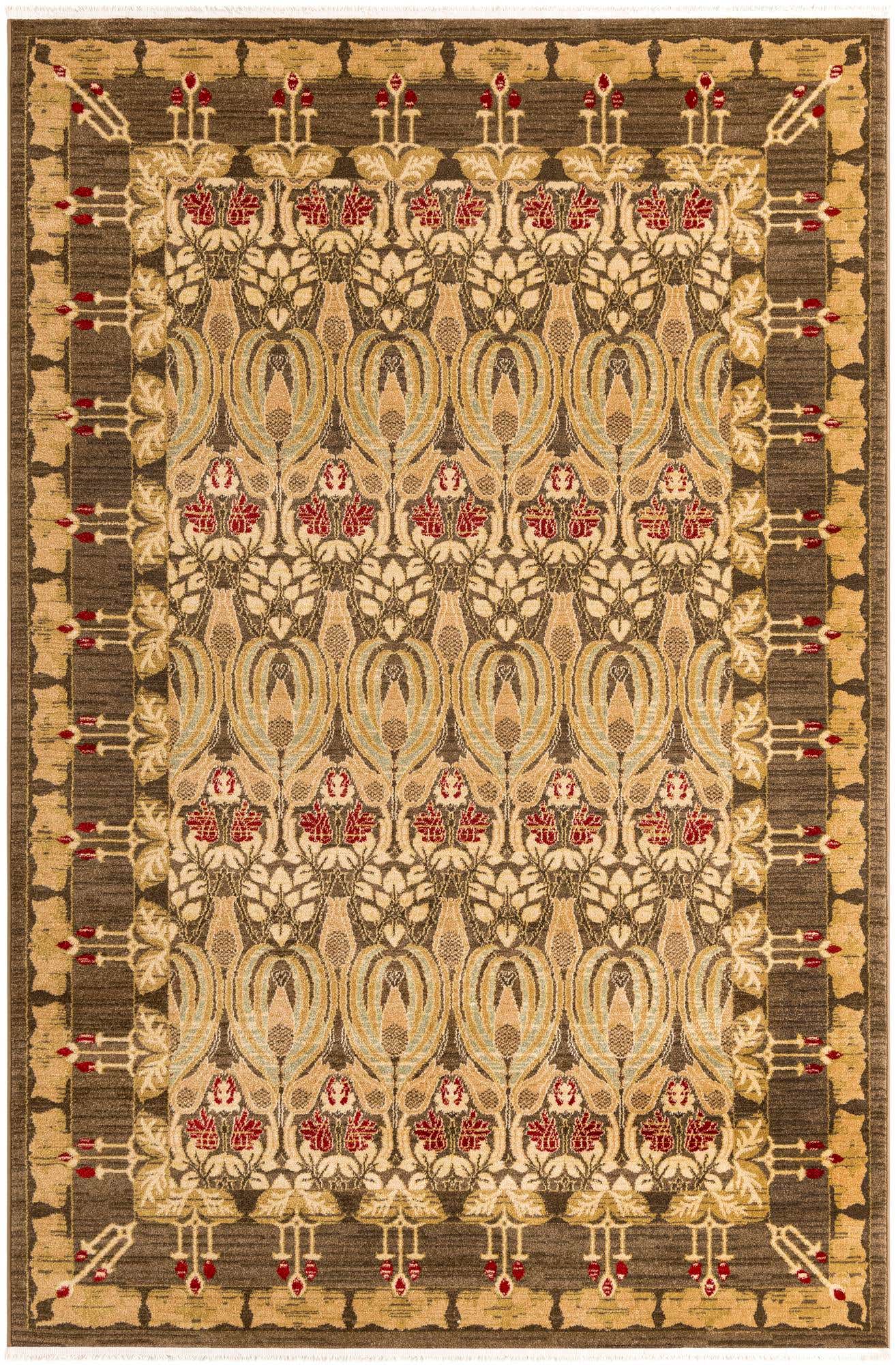 Brown 6' x 9' Chelsea Rug | Rugs.com