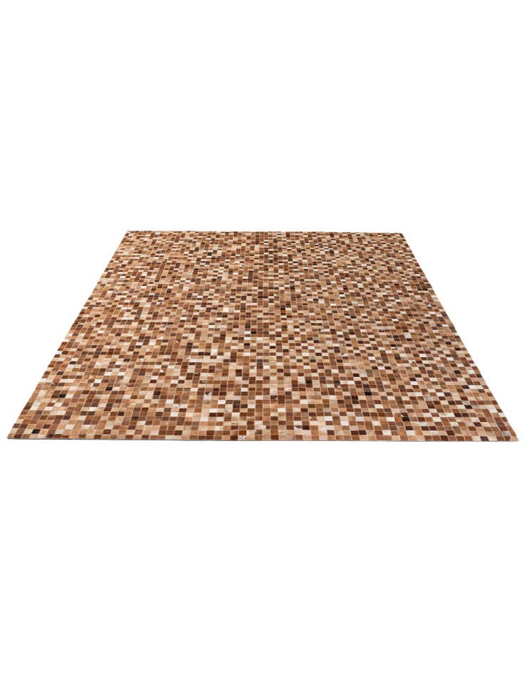 Detail image of  7' 11 x 9' 9 Cowhide - Patchwork Rug