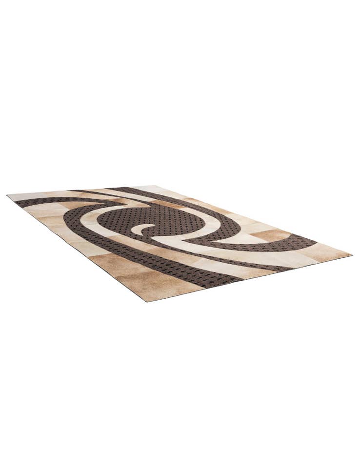 Detail image of  5' x 8' 1 Cowhide - Patchwork Rug