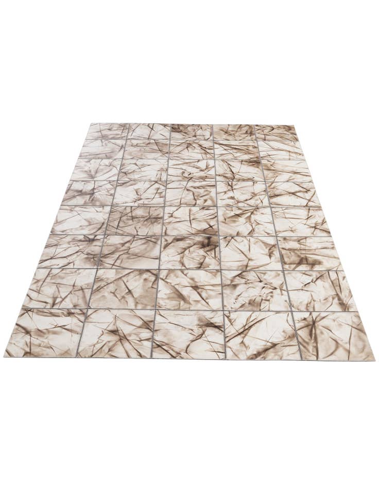 Detail image of  4' 11 x 7' 11 Cowhide - Patchwork Rug