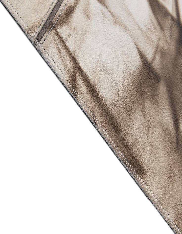 Detail image of  4' 11 x 7' 11 Cowhide - Patchwork Rug