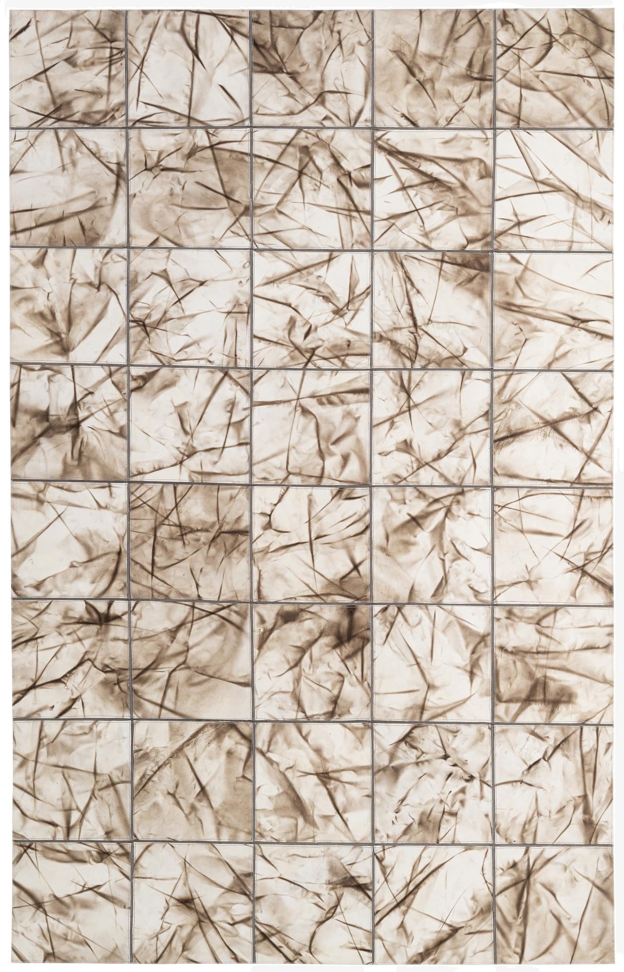  4' 11 x 7' 11 Cowhide - Patchwork Rug