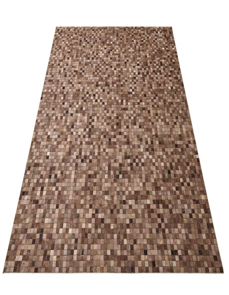 Detail image of  8' x 9' 9 Cowhide Leather Rug