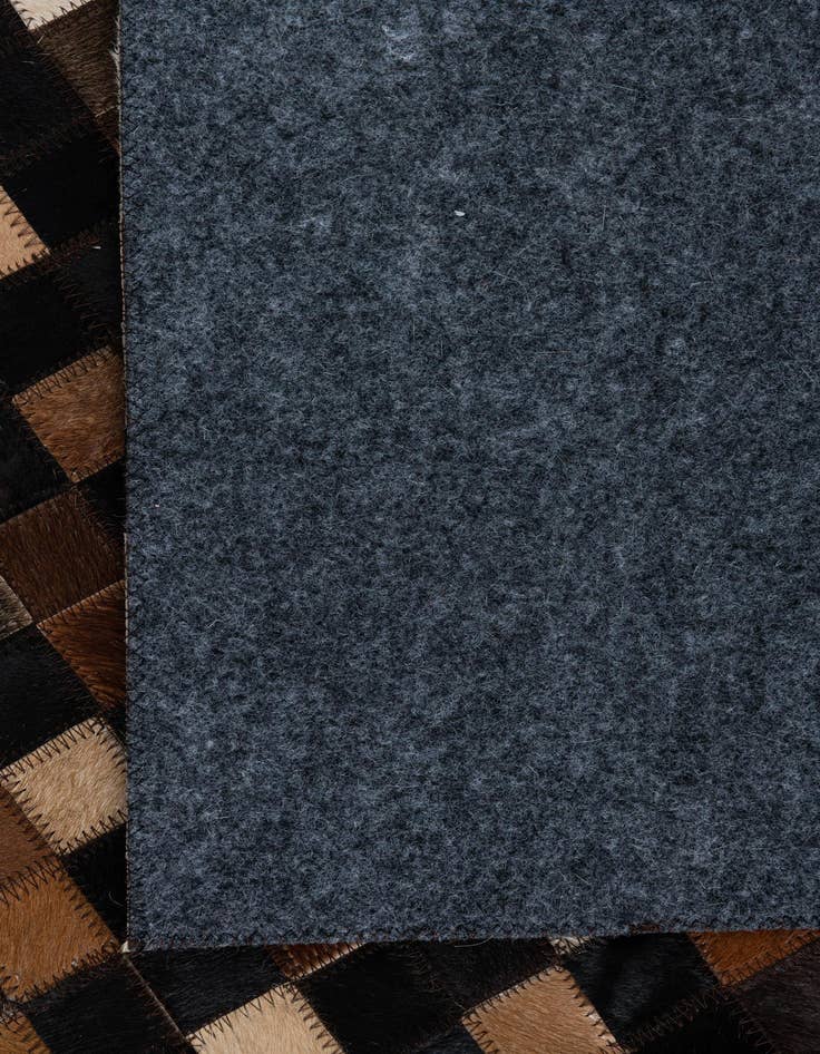 Detail image of  5' x 8' Cowhide Leather Rug