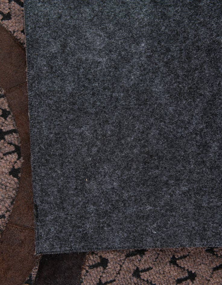 Detail image of  5' x 8' Cowhide Leather Rug