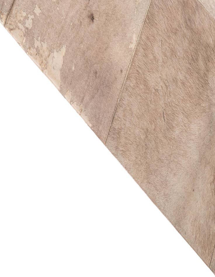Detail image of  5' x 7' 10 Cowhide Leather Rug