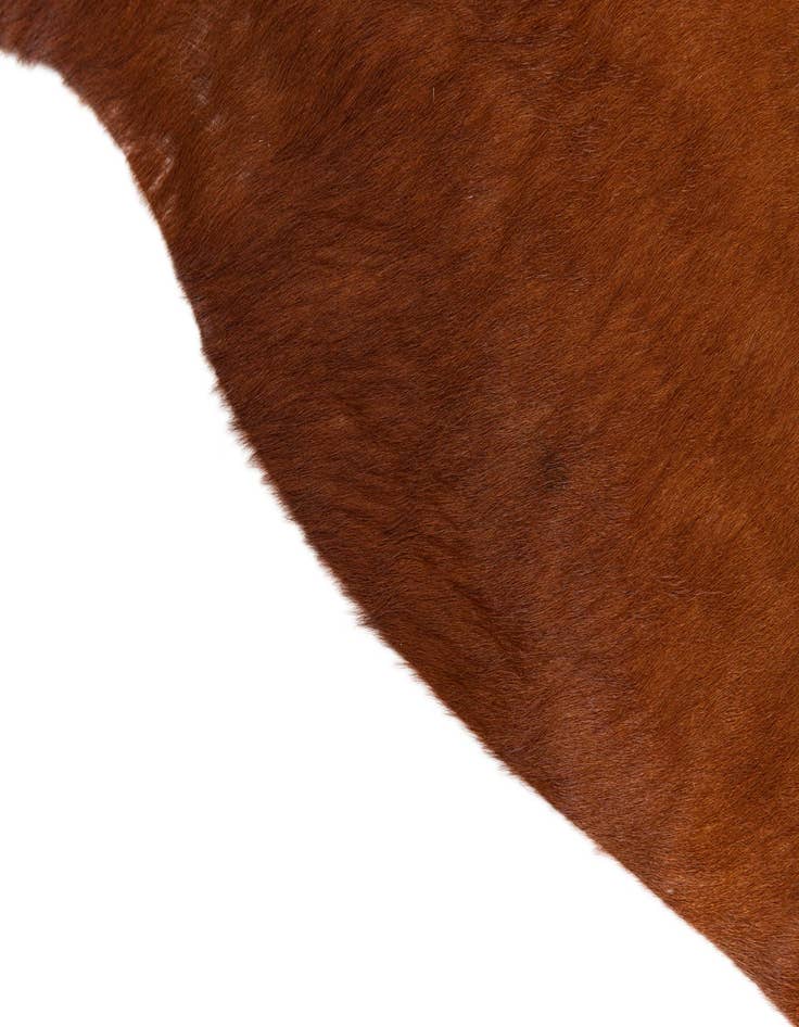 Detail image of  5' 1 x 5' 8 Cowhide Leather Rug