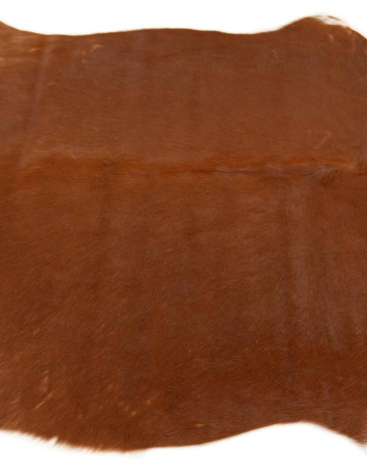 Detail image of  5' x 6' Cowhide Leather Rug