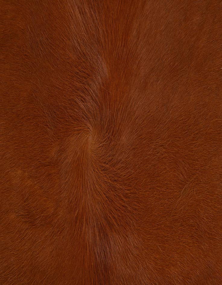Detail image of  5' x 6' Cowhide Leather Rug