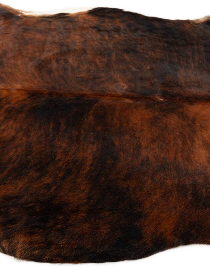 Detail image of  6' x 7' 4 Cowhide Leather Rug